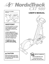 NordicTrack 831.298650 User manual