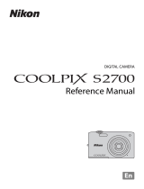 Nikon S2700 User manual