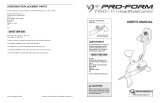 ProForm 760 HR PFEVEX49831 User manual