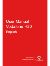 Vodafone H20 User manual