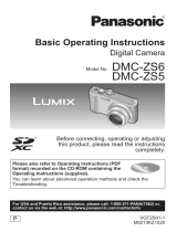 Panasonic DMC-ZS5 User manual