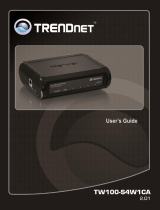 Trendnet RB-TW100-S4W1CA User manual