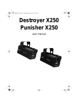 Martin Punisher X250 User manual