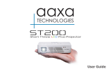 AAXA ST200 User manual