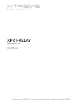 Xtreme XPRT-RELAY User manual