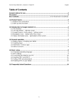 Point of View P629 Android 4.1 User manual