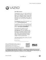 Vizio SV470XVT1A Owner's manual