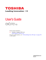 Toshiba AT305-T32 User manual