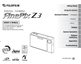 Fujifilm FINEPIXZ3PINK User manual