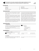 Electrolux K25XU (601413) Operating instructions