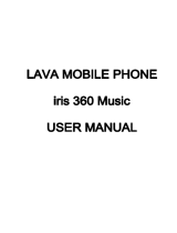 Lava Iris 360 Music User manual