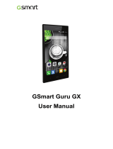 Gsmart Guru GX User manual