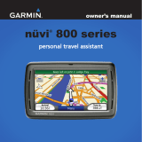 Garmin Nüvi 800 Owner's manual