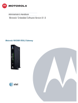Motorola AT&T NVG589 User manual
