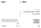 Nikon P60 User manual