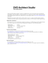 Sony DVD Architect Studio 2.0 User manual