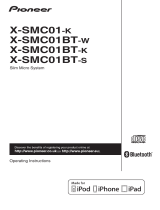 Pioneer X-SMC01BT-S User manual