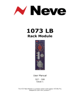 AMS Neve 1073LB Preampmodule 500er API Owner's manual