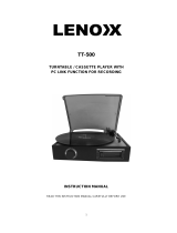 Lenoxx TT-500 User manual