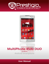 Prestigio MultiPhone 4500 DUO User manual