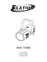 Elation WW Tone User manual