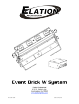 Elation EVENT BRICK SYSTEM User manual