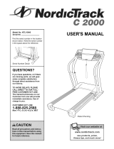 NordicTrack NTL10841 User manual