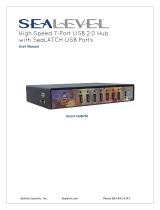 SeaLevel 7-Port USB 2.0 Hub User manual