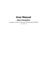 Alpine INE-W INE-W928R User manual