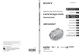 Sony HDR-HC7 User manual