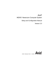 Avid iNews 2.0 User manual