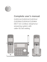 AT&T CL83414 User manual