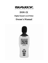 Nady DSM-1X User manual