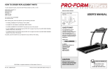 ProForm PETL7859 Owner's manual