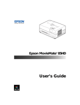 Epson MovieMate 85HD User manual