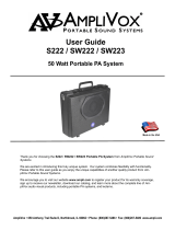 AmpliVox SW223 User manual