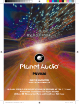 Planet Audio PNV9680 User manual
