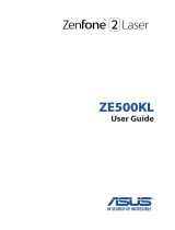 Asus ZenFone 2 Laser ZE500KL User manual
