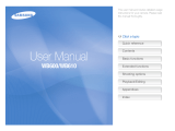 Samsung WB610 User manual