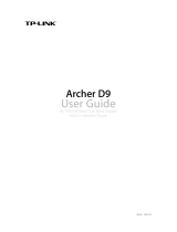 TP-LINK Archer D9 v2 Owner's manual