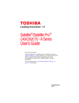 Toshiba C50-ABT2N12 User manual