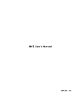 IC Realtime NVS-3001 User manual