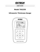 Extech Instruments TKG250 User manual