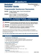 Braeburn 5320 User manual