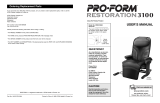 ProForm PERX31090 User manual