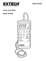 Extech Instruments 407026 User manual
