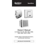 Aprilaire 600a Owner's manual