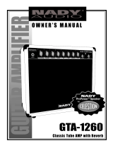 Nady Audio GTA-1260 User manual