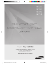 Samsung MX-E751 User manual