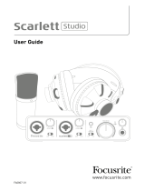Focusrite Scarlett Studio User guide